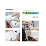 Επαγγελματική Λάμπα LED UV 72W & Μαξιλαράκι Χεριών 2 σε 1 SUN - T8 - Image 3