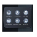 Επαγγελματική Λάμπα LED UV 72W & Μαξιλαράκι Χεριών 2 σε 1 SUN - T8 - Image 7