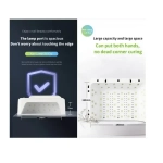 Επαγγελματική Λάμπα LED UV 72W & Μαξιλαράκι Χεριών 2 σε 1 SUN - T8 - Image 8