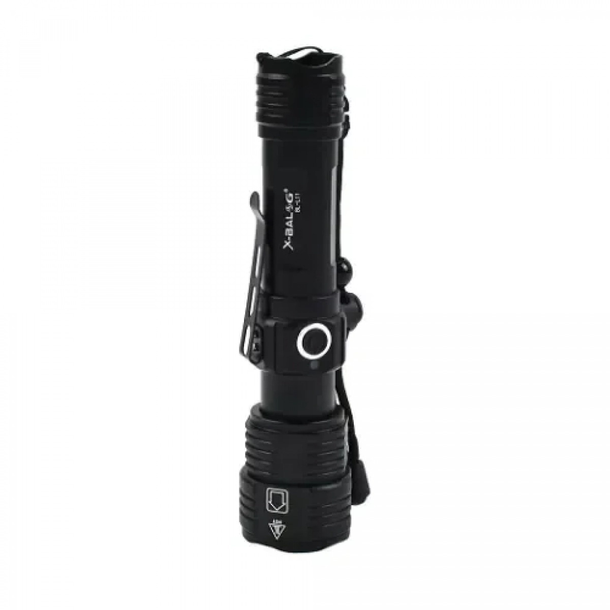 Φακός LED Αλουμινίου 4 Χρωμάτων Φωτισμού X-Balog BL-L11 – Μαύρος