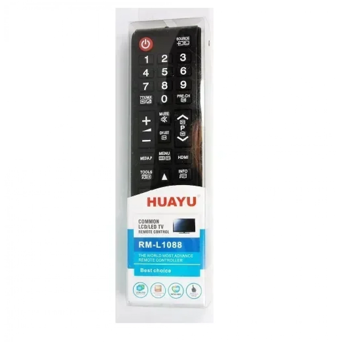 Συμβατό Τηλεχειριστήριο για Τηλεοράσεις Samsung Huayu RM-L1088+ - Image 2