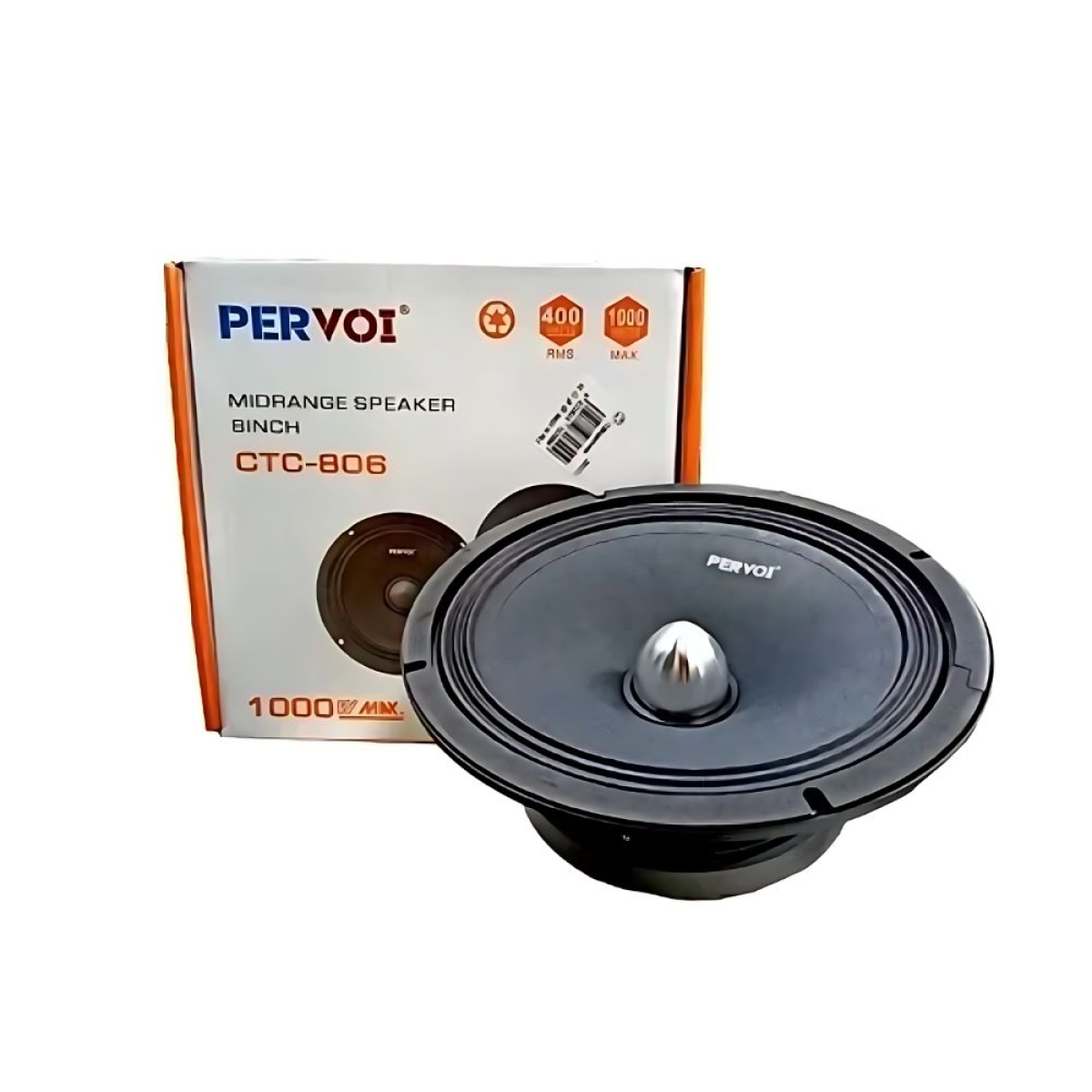 Ηχείο αυτοκινήτου στρογγυλό με ισχύ 1000W RMS Pervoi CTC-806