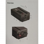 Inverter Τροποποιημένου Ημιτόνου 2000W για 12V DC Andowl QY-7120