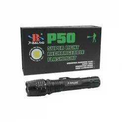 Ισχυρός επαναφορτιζόμενος φακός Rechargeable Flashlight X-Balog P50