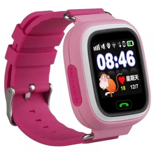 Smartwatch Td-02 1.22" Με Gps, Ροζ