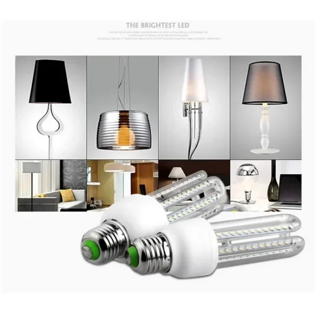 Λάμπα LED οικονομίας E27 40W με ψυχρό φως 6000K