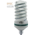 Λάμπα LED spiral E27 20W θερμό λευκό φως 6000k