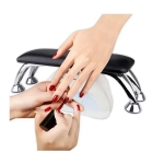 Μαξιλάρι Μανικιούρ με Χώρο Υποδοχής για φουρνάκι- Μαύρο - Image 2