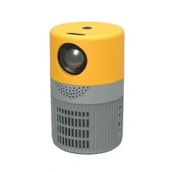Mini Projector με Ενσωματωμένα Ηχεία YT400 Κίτρινος