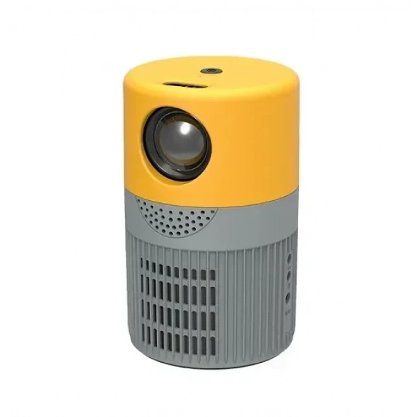 Mini Projector με Ενσωματωμένα Ηχεία YT400 Κίτρινος