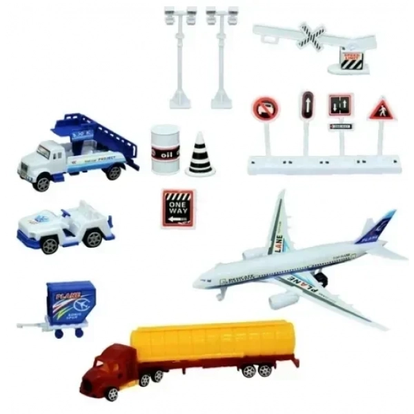 Παιχνίδι σετ αεροδρομίου για παιδιά Plane Model