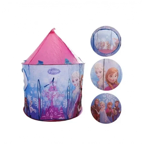 Παιδική σκηνή κάστρο Pop Up frozen 101617 105x105x135 HW-B0044 ροζ μωβ