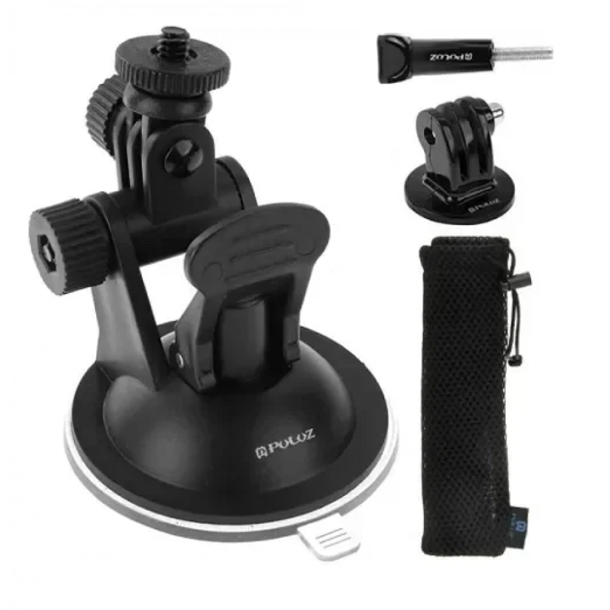 PULUZ PU51 Βάση Στήριξης Αυτοκινήτου για GoPro Hero - Μαύρο - Image 8