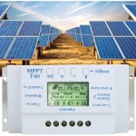 Ρυθμιστής Φόρτισης PWM-MPPT LCD T40 40Ah 12V/24V