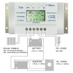 Ρυθμιστής Φόρτισης PWM-MPPT LCD T40 40Ah 12V/24V