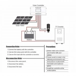 Ρυθμιστής Φόρτισης PWM-MPPT LCD T40 40Ah 12V/24V