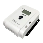 Ρυθμιστής ηλιακής φόρτισης MPPT 30A 12/24V λευκό