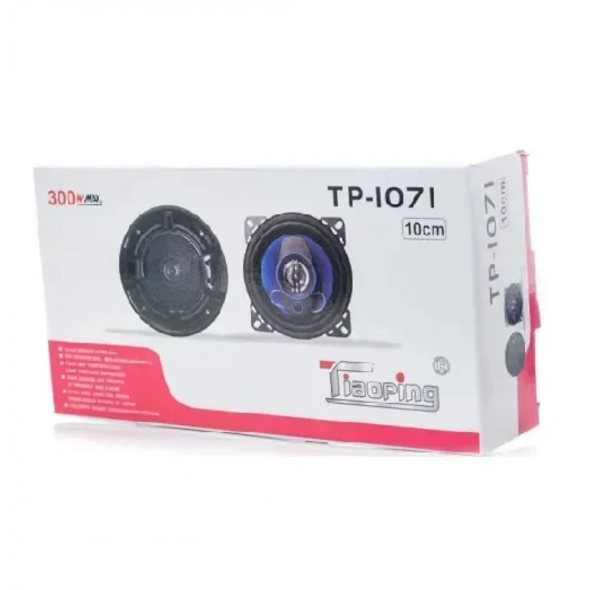 Σετ ηχεία αυτοκινήτου 300W με δύο μεγάφωνα TP-1071 - Image 3