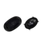 Σετ Ηχεία Αυτοκινήτου Midrange 4×6″ 580W RMS 2τμχ Pervoi CTC-4686 – Μαύρο