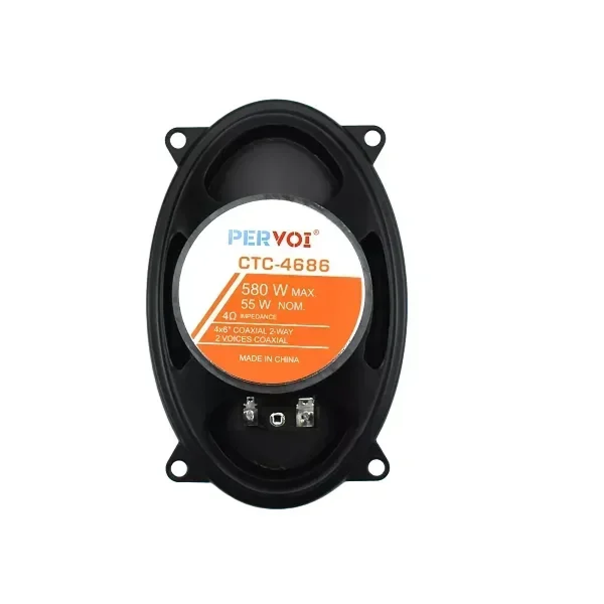 Σετ Ηχεία Αυτοκινήτου Midrange 4×6″ 580W RMS 2τμχ Pervoi CTC-4686 – Μαύρο - Image 4