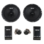 Σετ Midrange & Tweeter Αυτοκινήτου 150W & 30W 2+2τμχ RMS Pervoi CTC-6593 – Μαύρο