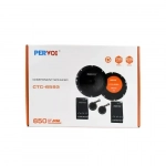 Σετ Midrange & Tweeter Αυτοκινήτου 150W & 30W 2+2τμχ RMS Pervoi CTC-6593 – Μαύρο