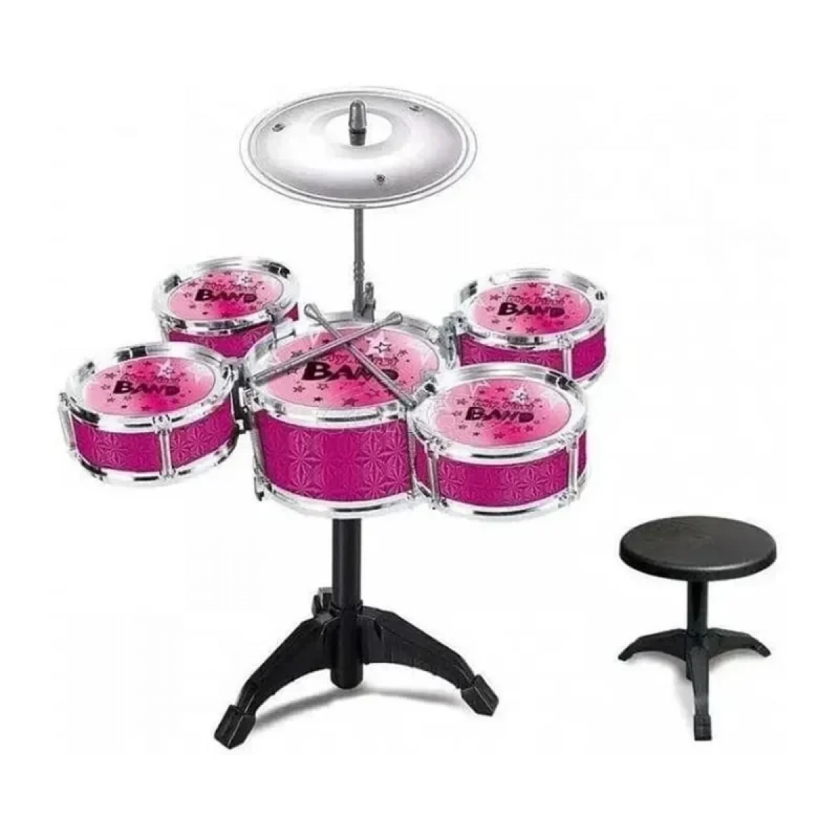 Σετ Παιδικά Drums Jazz ΟΕΜ THL2167 Φούξια