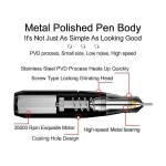 Sml M11 Τροχός Νυχιών Μπαταρίας 35000rpm σε Μαύρο Χρώμα 36W