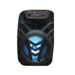 Σύστημα καραόκε με ενσύρματο μικρόφωνο Bluetooth BT-6105 μαύρο