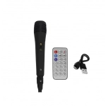 Σύστημα καραόκε με ενσύρματο μικρόφωνο Bluetooth BT-2084 μαύρο - Image 2