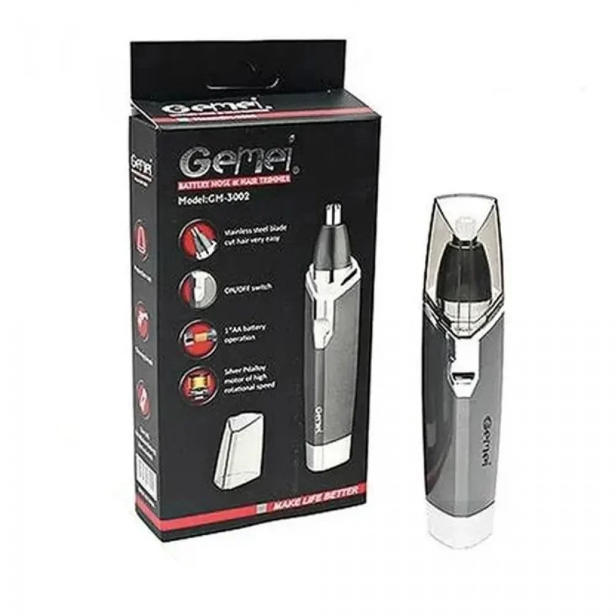 Trimmer αυτιών και μύτης Geemy GM 3002 - Photo5