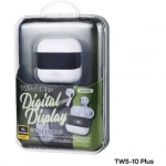 Remax TWS-10 Plus Earbud Bluetooth Handsfree Ακουστικά με Θήκη Φόρτισης Λευκά