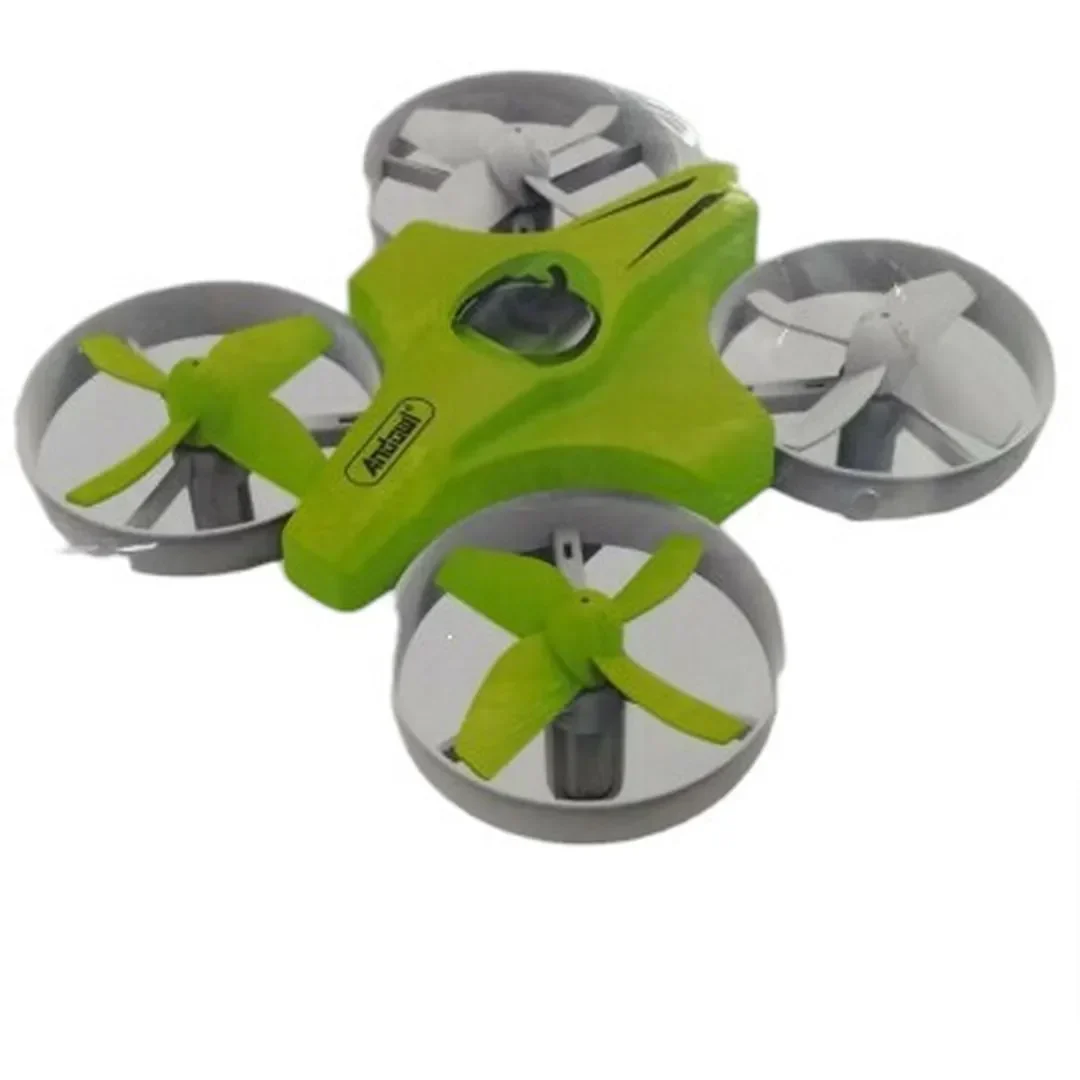 Andowl Q-X10M Drone Παιδικό Χωρίς Κάμερα Με Χριστουγεννιάτικα Φωτάκια Πράσινο