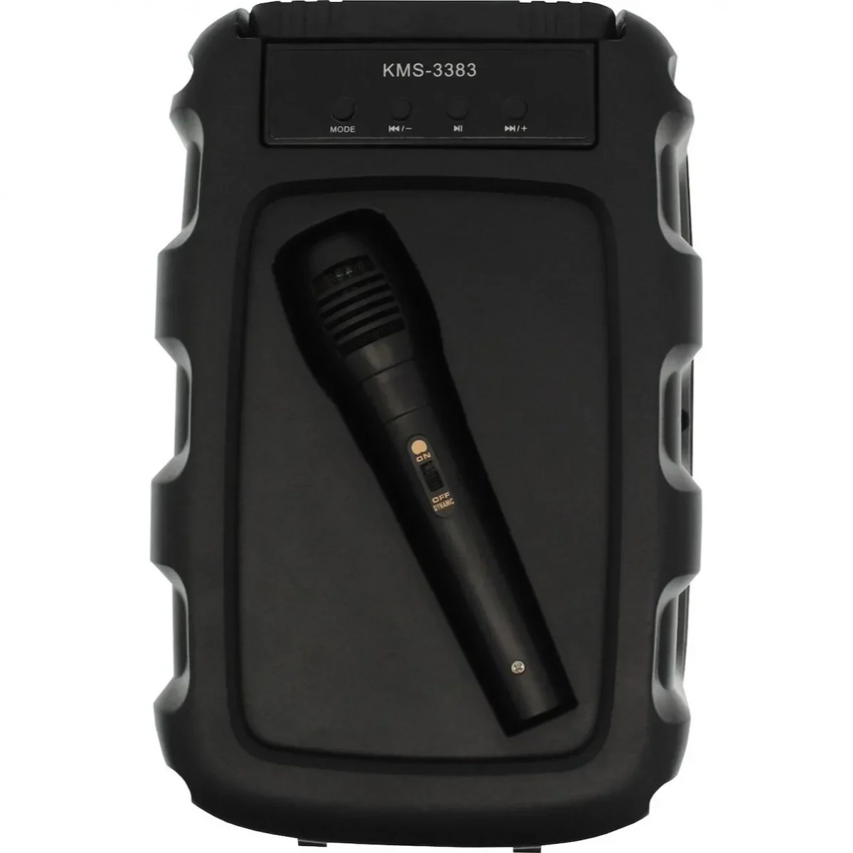 Σύστημα Karaoke με Ενσύρματo Μικρόφωνo Kimiso KMS-3383 κόκκινο