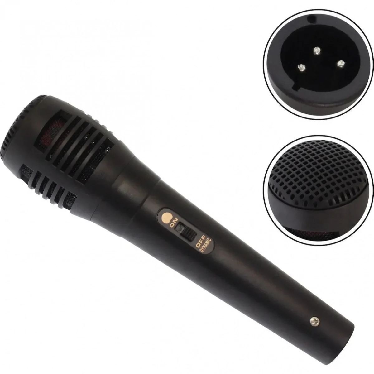 Σύστημα Karaoke με Ενσύρματo Μικρόφωνo Kimiso KMS-3383 κόκκινο
