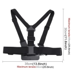 Puluz PU26 Ιμάντας Στήριξης Στήθους για GoPro Hero