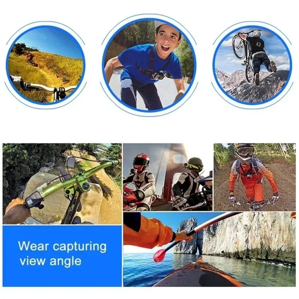 Puluz PU26 Ιμάντας Στήριξης Στήθους για GoPro Hero
