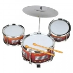 Σετ Παιδικά Drums Jazz ΟΕΜ THL2161 Καφέ