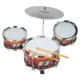 Σετ Παιδικά Drums Jazz ΟΕΜ THL2161 Καφέ