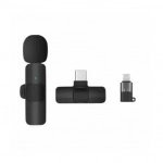 Wireless Microphone K8 Ασύρματο Μικρόφωνο Πέτου με θύρα Type-C
