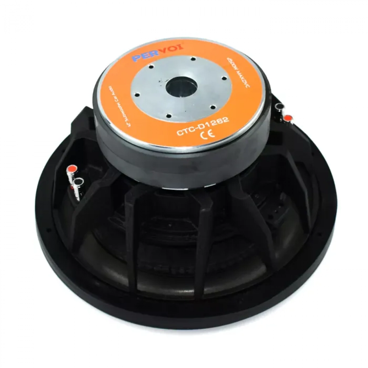 Subwoofer Αυτοκινήτου 12″ 2500W PERVOI CTC-D1262 – Μαύρο