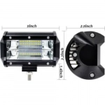 Κατευθυνόμενος προβολέας αυτοκινήτου LED 72W Rolinger AU-VOL-0059 μαύρο