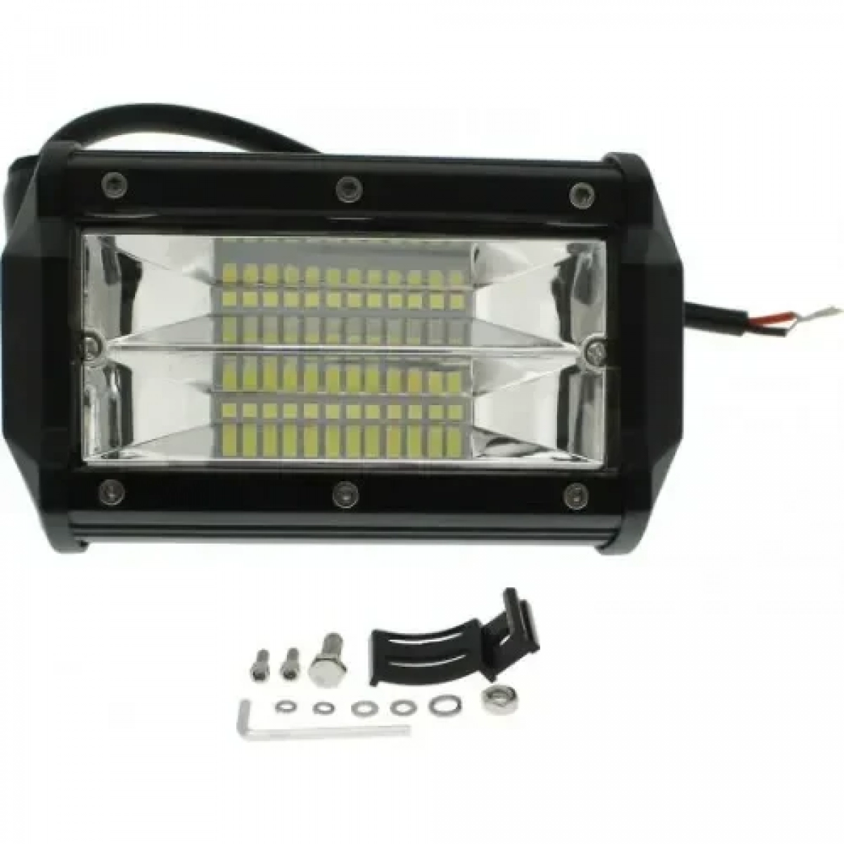 Κατευθυνόμενος προβολέας αυτοκινήτου LED 72W Rolinger AU-VOL-0059 μαύρο