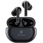 Awei T61 earbud bluetooth handsfree ακουστικά μαύρα