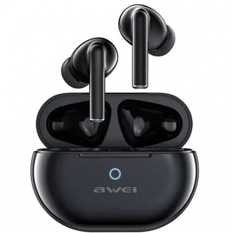 Awei T61 earbud bluetooth handsfree ακουστικά μαύρα