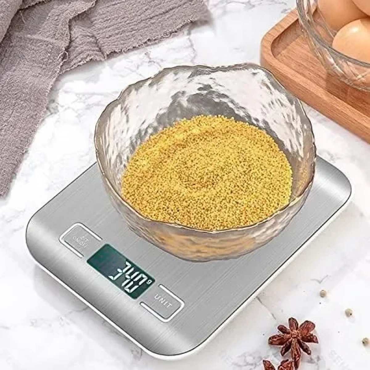 Ηλεκτρονική ζυγαριά ακριβείας 10kg - HD-10-1W