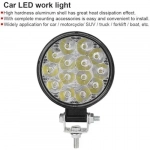 Αδιάβροχο στρογγυλό προβολάκι LED 42W 12V 3500 Lumens JP3