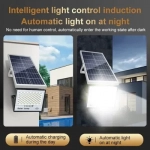 Ηλιακός προβολέας εξωτερικού χώρου 300W IP67 200 led με τηλεχειριστήριο