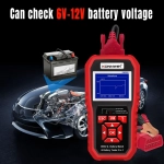 Konnwei KW880 Ψηφιακό Battery Tester με Κροκοδειλάκια