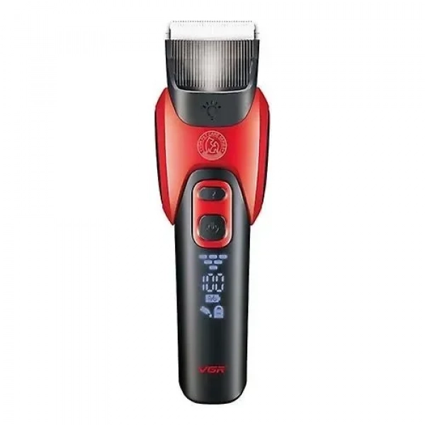 VGR V-208 Professional Pet Barber Ηλεκτρική Κουρευτική Μηχανή (Κόκκινο)
